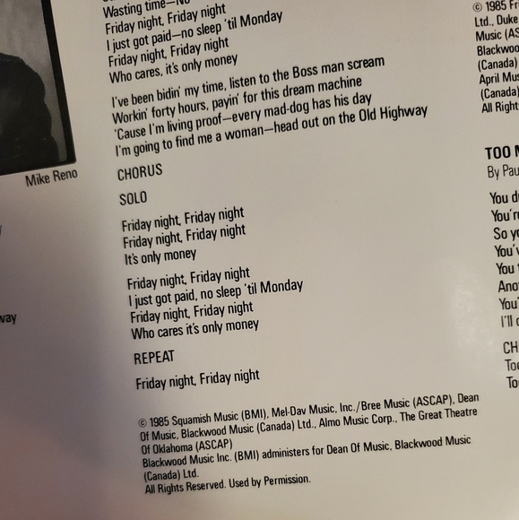 Vintage vinyl, LP, album - Loverboy - Picture 5 of 7